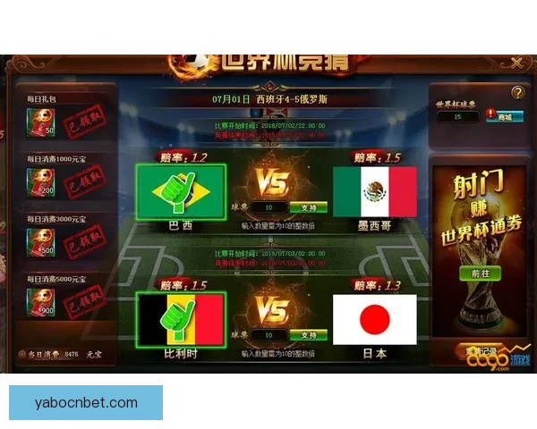 世界杯竞猜游戏全新玩法规则详解与赢取奖励指南